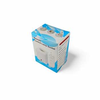 Gambar produk Homeclub Fitting Lampu Soket Pintar Smart Adapter Remote EU Plug E27 - 265N