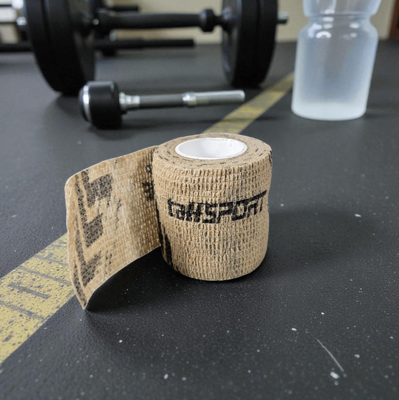 TaffSPORT Sport Tape Kinesiology Perban Plester Otot Medical 5cmx4.5M - C103 Gambar produk TaffSPORT Sport Tape Kinesiology Perban Plester Otot Medical 5cmx4.5M - C103