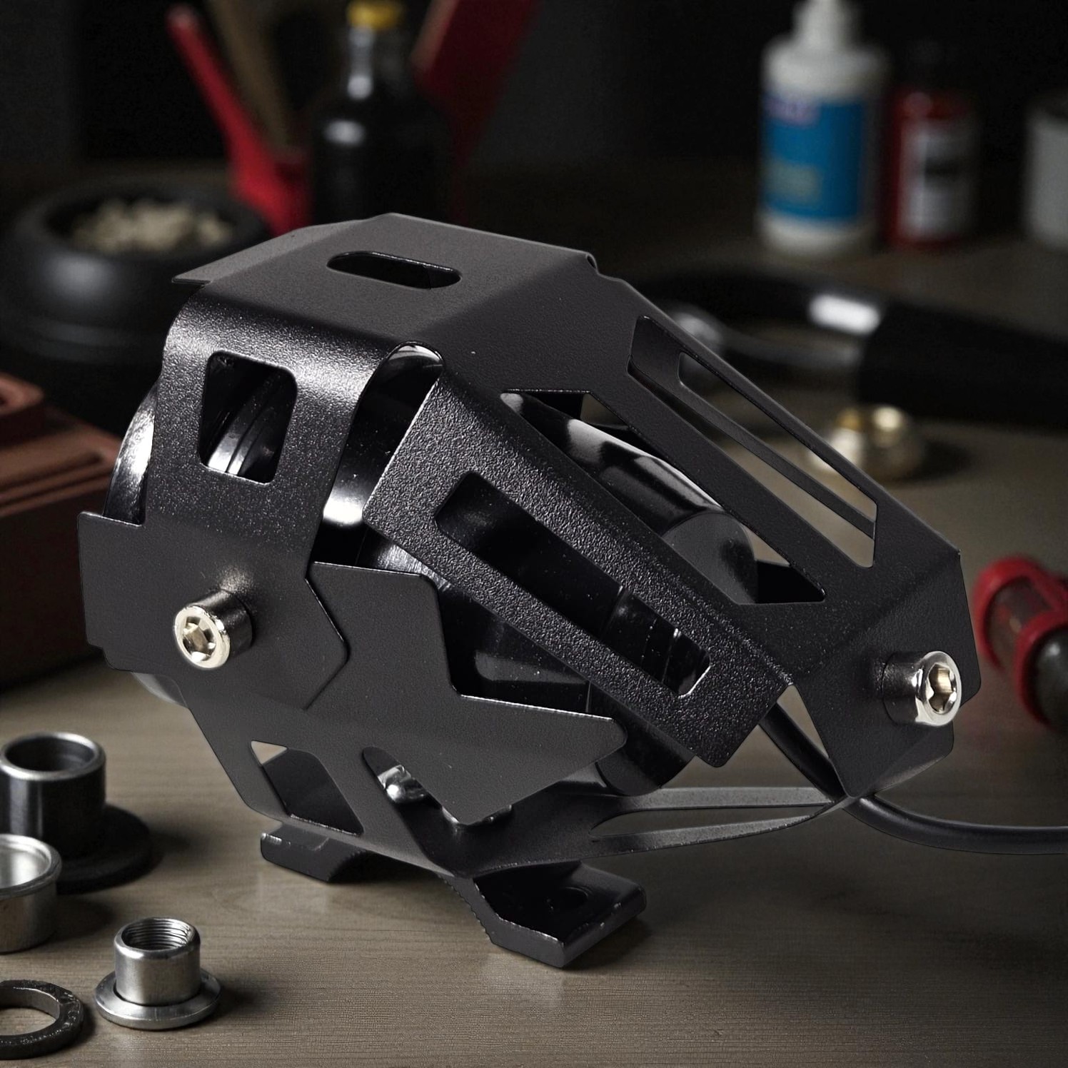 Gambar produk KONTROL Lampu Tembak Motor Transformer LED IP65 Cool White 8W - U7