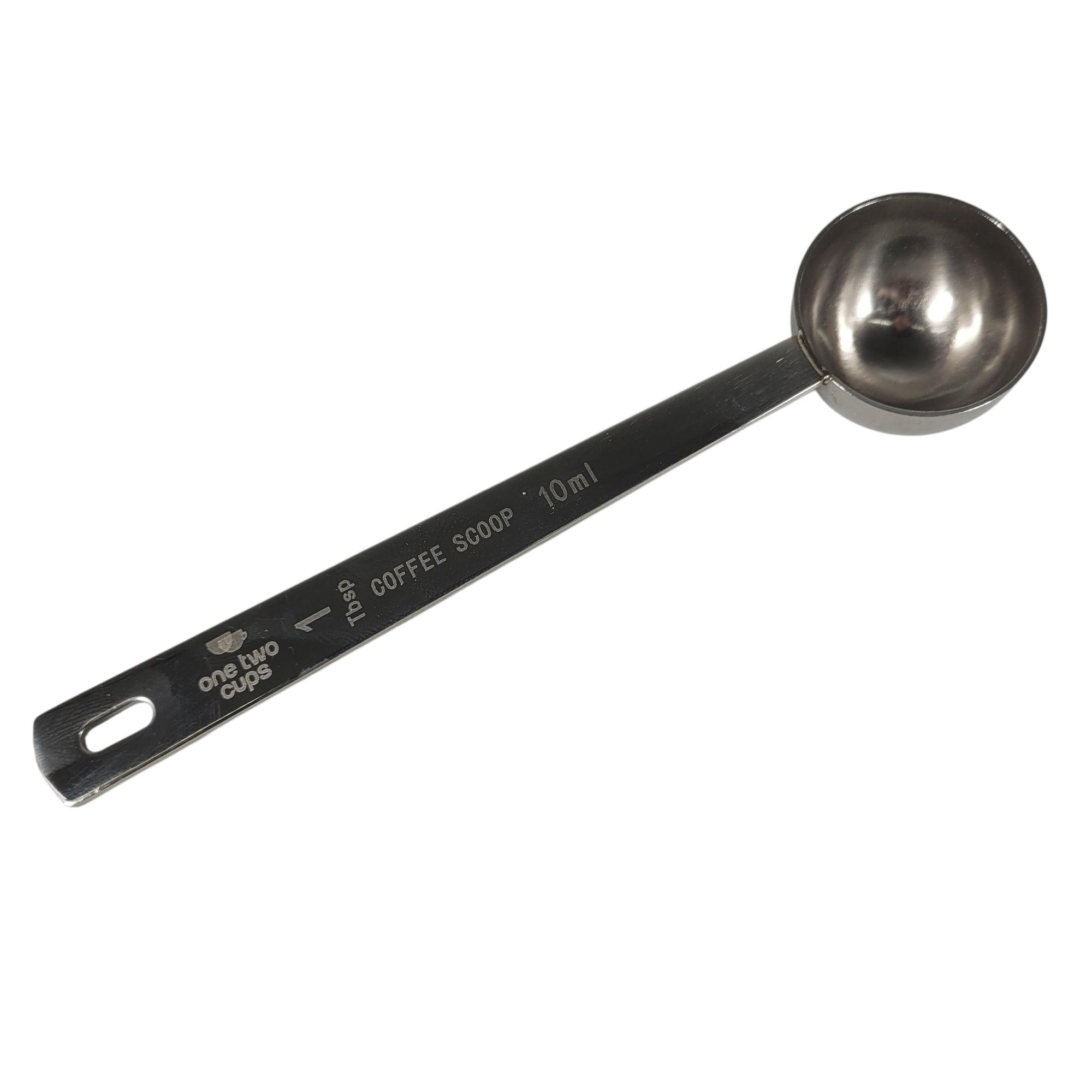 One Two Cups Sendok Takar Kopi Coffee Measuring Spoon Stainless 304 10ml - GG-304 Gambar produk One Two Cups Sendok Takar Kopi Coffee Measuring Spoon Stainless 304 10ml - GG-304