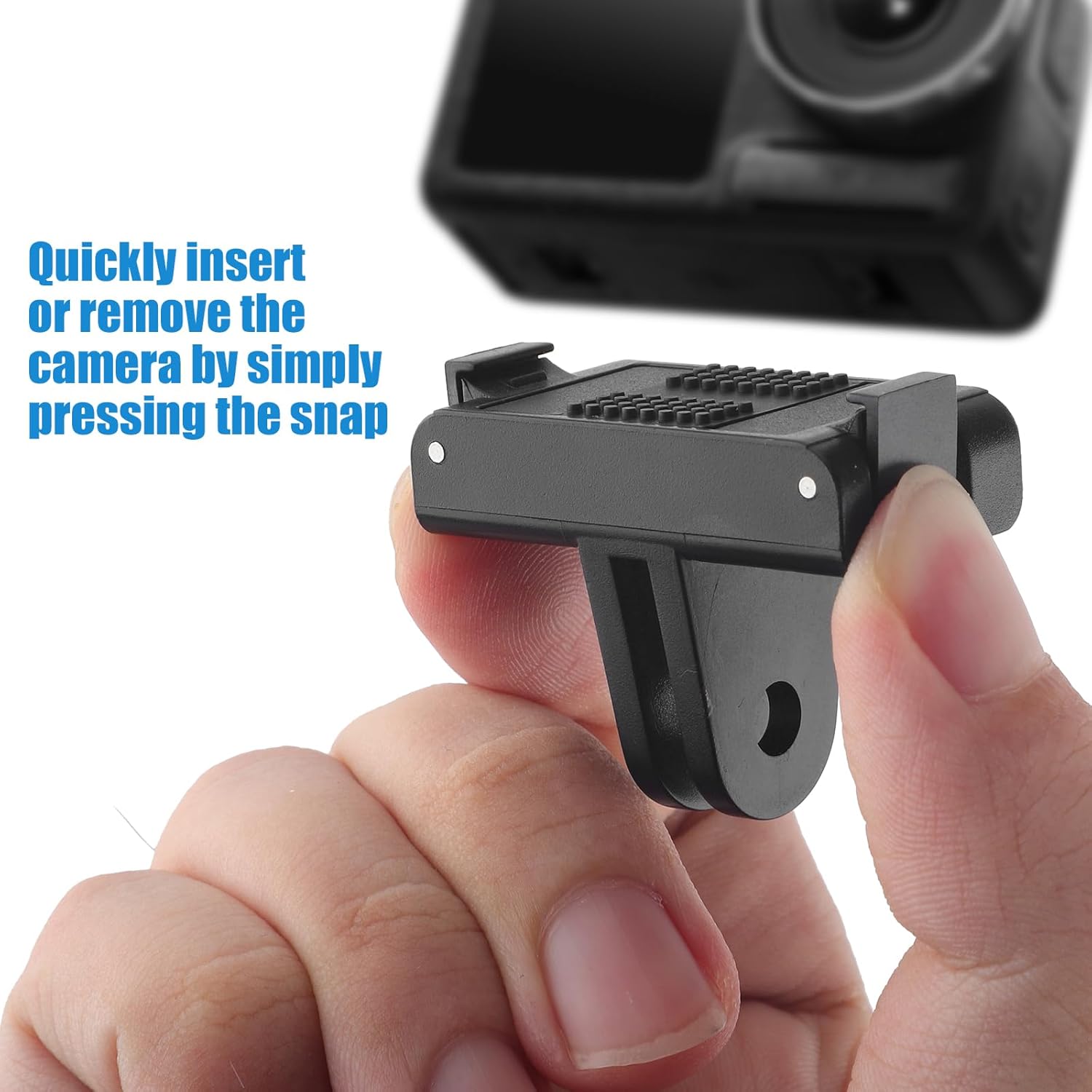 SZKOSTON Dudukan Magnetic Quick Release Adapter DJI Action 5 Pro/4/3 - 80735 Gambar produk SZKOSTON Dudukan Magnetic Quick Release Adapter DJI Action 5 Pro/4/3 - 80735
