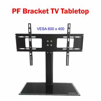 Gambar produk Taffware Bracket TV Tabletop Adjustable VESA 600x400 for 32-55 Inch TV - KM-606