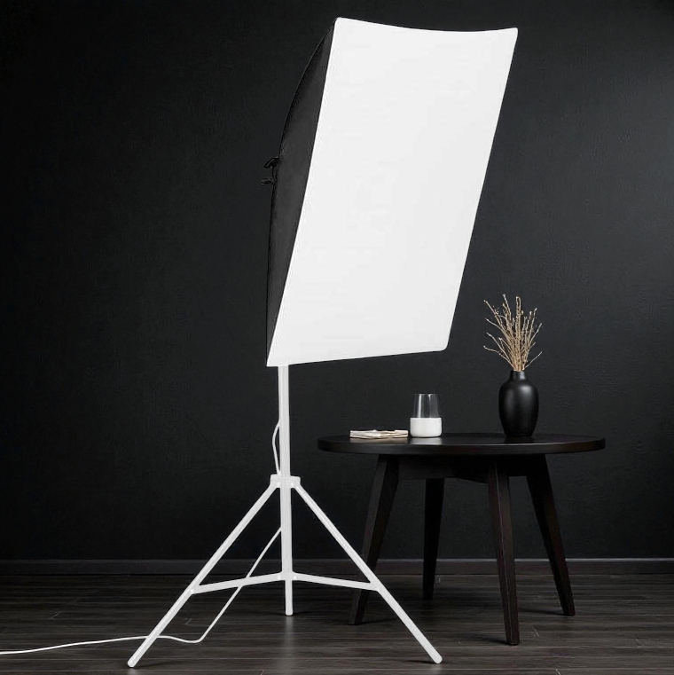 TaffSTUDIO Payung Lighting Softbox Reflektor 50x50cm E27 Single Socket - LD-TZ206 Gambar produk TaffSTUDIO Payung Lighting Softbox Reflektor 50x50cm E27 Single Socket - LD-TZ206