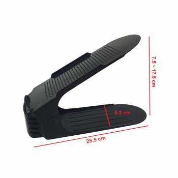 Gambar produk Nicoone Rak Penyimpanan Sepatu Susun Adjustable Shoes Organizer 12 PCS - NC126