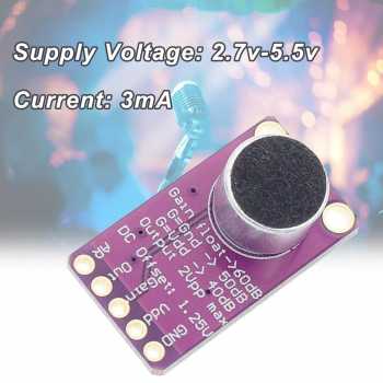Gambar produk AITEXM Electret Microphone Amplifier Module Auto Gain Control - MAX9814