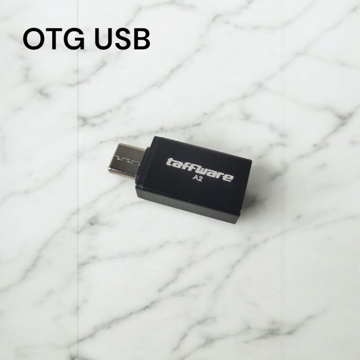 Taffware OTG USB to Type C Adapter Converter 3.0 Aluminium Alloy - A2 Gambar produk Taffware OTG USB to Type C Adapter Converter 3.0 Aluminium Alloy - A2