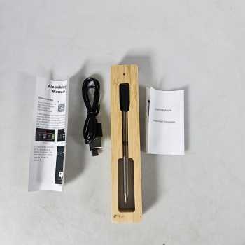 Gambar produk TAKA Termometer Makanan Digital Daging BBQ Bluetooth Wooden 1 Probe - CXL001