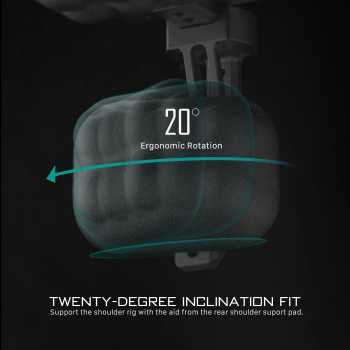 Gambar produk TILTA Shoulder Rig Stabilizer Lightweight ARCA Baseplate Canon Nikon - TA-LSR-B