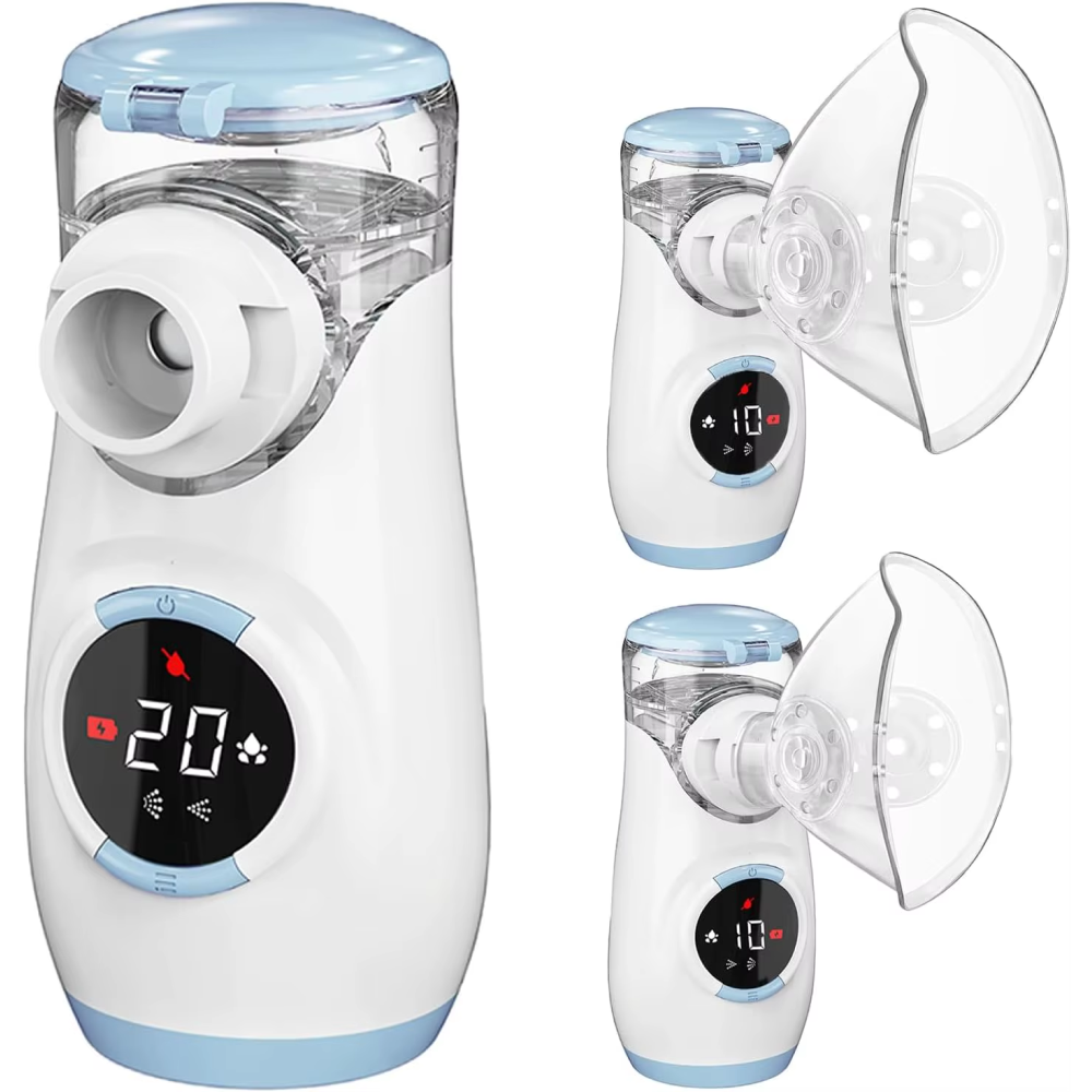 Fitconn Alat Terapi Pernapasan Mesh Nebulizer Portable Inhaler - MY-135B Gambar produk Fitconn Alat Terapi Pernapasan Mesh Nebulizer Portable Inhaler - MY-135B