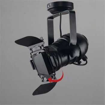 Gambar produk GYUKI Fitting Lampu Sorot Vintage Retro Spotlight Lightning E27 Large - PAR30