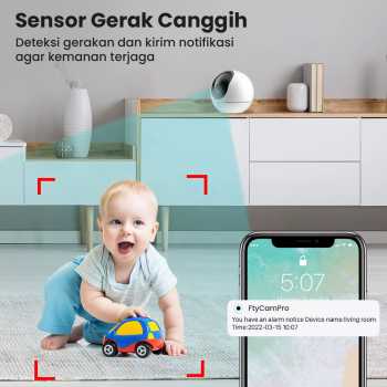 Gambar produk EZVIZ Kamera CCTV PTZ WiFi Smart IP Camera AI Tracking 3K 5MP - H6