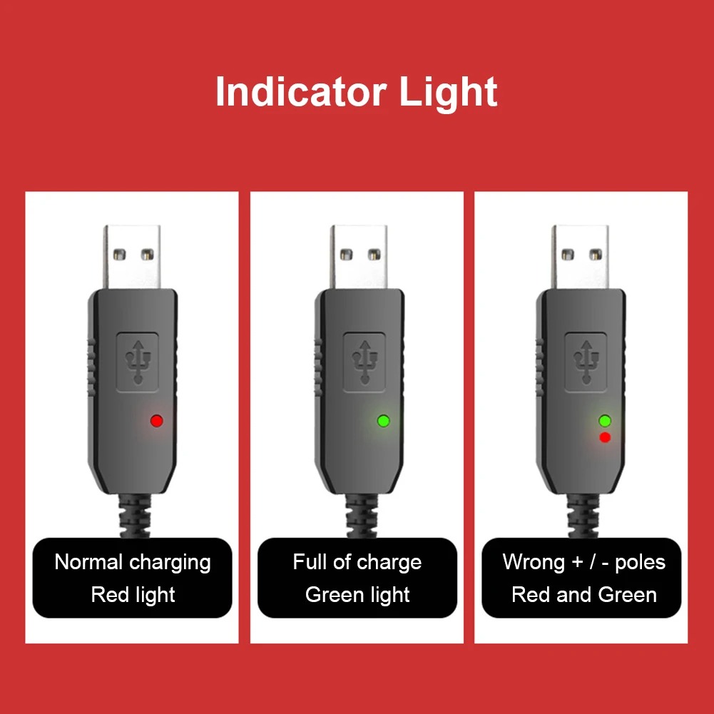 RONGYIN Kabel Charger Baterai HT Walkie Talkie Alligator USB Baofeng - RY-74 Gambar produk RONGYIN Kabel Charger Baterai HT Walkie Talkie Alligator USB Baofeng - RY-74