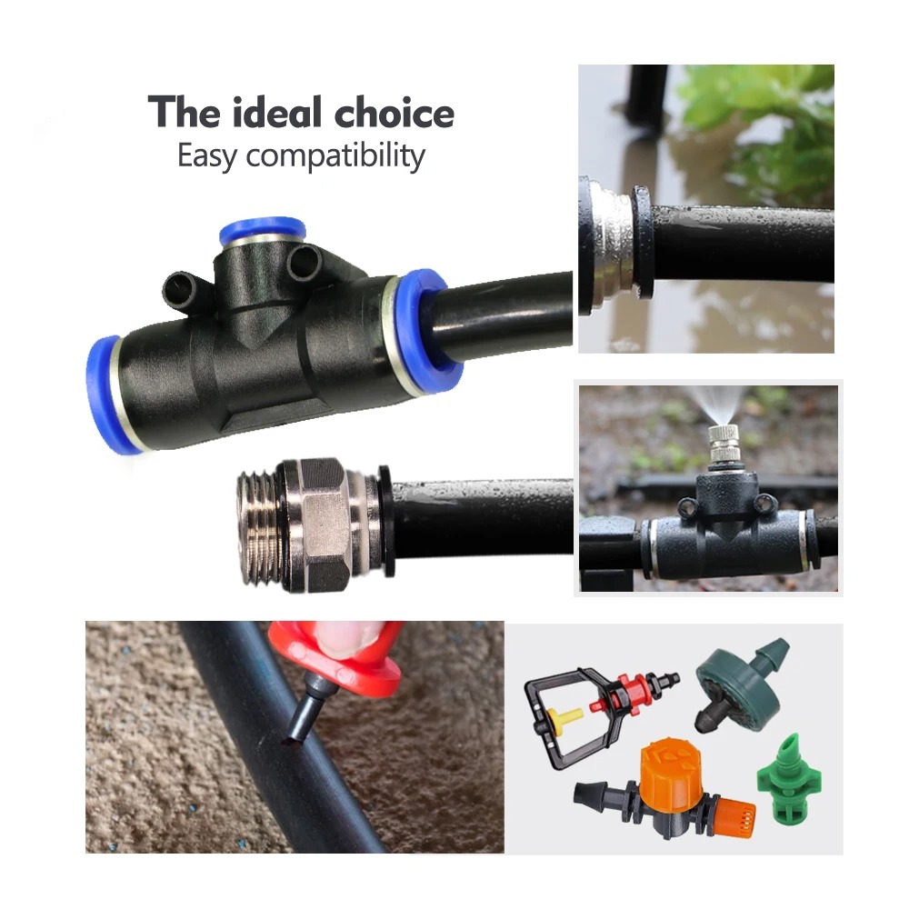 MUCIAKIE Selang Irigasi Dripper Hidroponik PE Hose 5/8mm 20M - MC-58 Gambar produk MUCIAKIE Selang Irigasi Dripper Hidroponik PE Hose 5/8mm 20M - MC-58