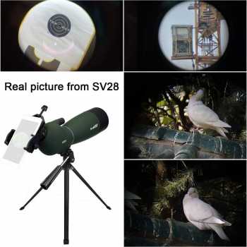 Gambar produk SVBONY Teleskop Spotting Scope Birding Photography with Phone Holder - SV28 Plus