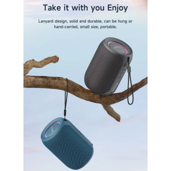 Gambar produk ZEALOT Speaker Bluetooth Portable Subwoofer Waterproof IPX5 3000mAh - S-320