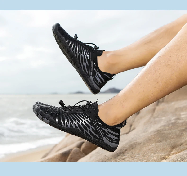 LOPZ Sepatu Lima Jari Outdoor Breathable Hiking Unisex Sports Shoes 42 - L442 Gambar produk LOPZ Sepatu Lima Jari Outdoor Breathable Hiking Unisex Sports Shoes 42 - L442