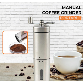Gambar produk One Two Cups Alat Penggiling Kopi Manual Coffee Grinder Adjustable - 5014