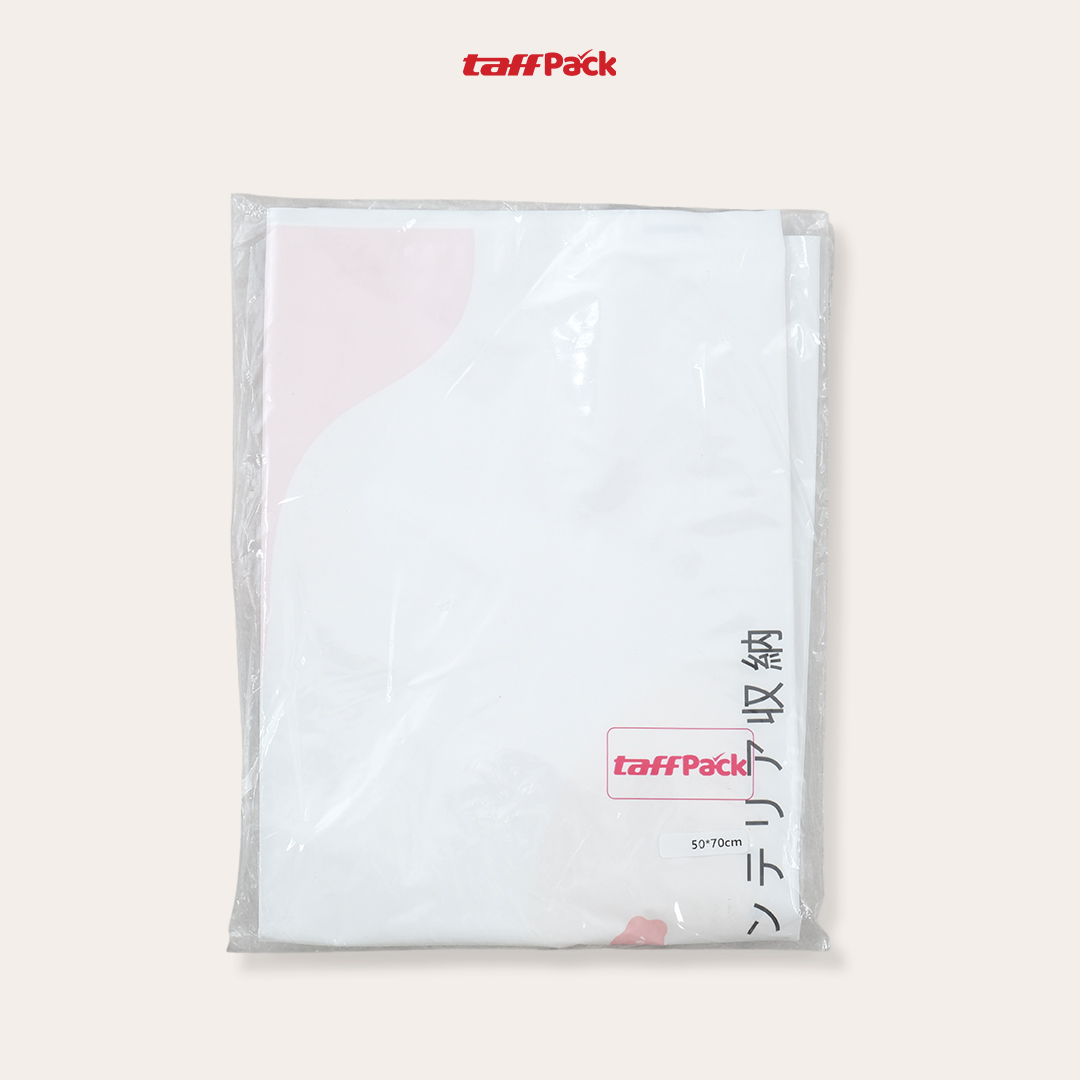 TaffPACK Kantong Plastik Vakum Pakaian Multifungsi Vacuum Bag 1 PCS 70x50cm - FL2 Gambar produk TaffPACK Kantong Plastik Vakum Pakaian Multifungsi Vacuum Bag 1 PCS 70x50cm - FL2