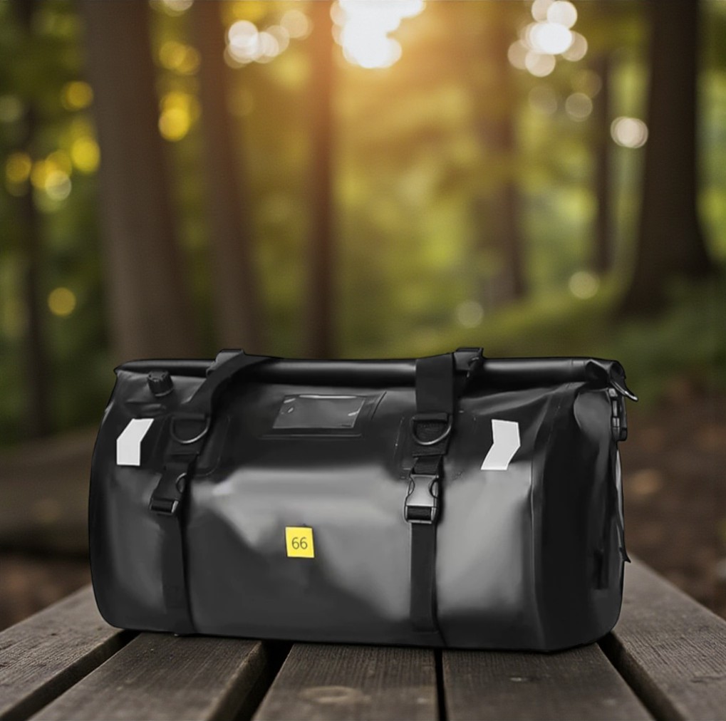 Gambar produk CHINK Tas Motor Touring Back Seat Tail Pannier Bag Waterproof PVC 66L - CH03