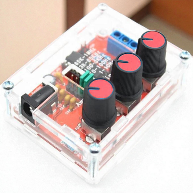 Gaqqee Signal Generator DIY Kit Sine Triangle Square Waves 1Hz 1MHz - XR2206 Gambar produk Gaqqee Signal Generator DIY Kit Sine Triangle Square Waves 1Hz 1MHz - XR2206