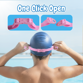 Gambar produk Chanskyu Kacamata Renang Anak Anti Fog UV Protection with Earplug - CK185