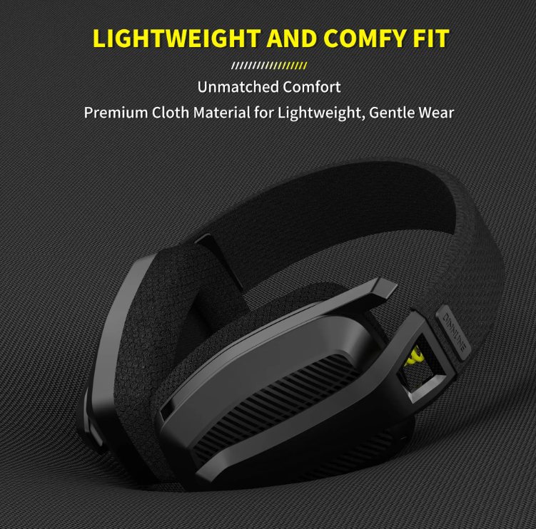 Gambar produk BINNUNE Headphone Bluetooth 5.3 Wireless Gaming Headset 500mAh - BW06