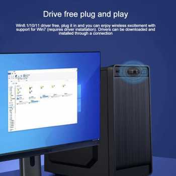 Gambar produk Kebidu Adapter Bluetooth 5.4 USB Dongle Receiver Transmitter - KD-54