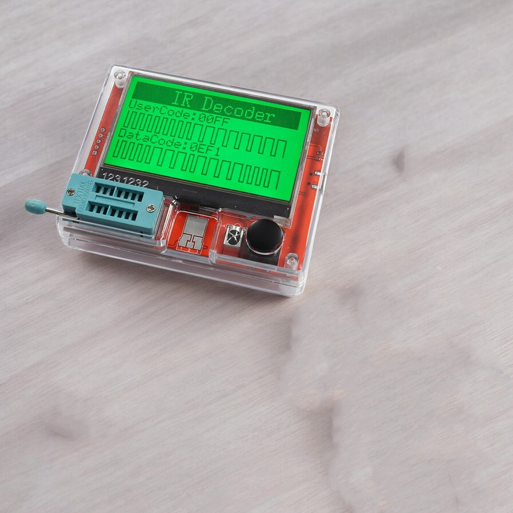 Jarhead ESR Meter Multifunctional Transistor Tester Resistance 300mAh - LCR-T10H Gambar produk Jarhead ESR Meter Multifunctional Transistor Tester Resistance 300mAh - LCR-T10H