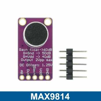 Gambar produk AITEXM Electret Microphone Amplifier Module Auto Gain Control - MAX9814