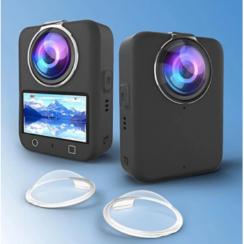 Gambar produk PULUZ Pelindung Lensa Protective Lens Polikarbonat for DJI OSMO 360 - PL2