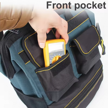 Gambar produk YISHENG Tas Perkakas Tukang Mekanik Storage Tool Backpack 31x20x43cm - ISY03