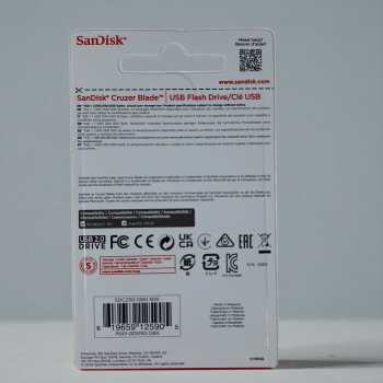 Gambar produk SanDisk Cruzer Blade Flashdisk USB 2.0 128GB - SDCZ50