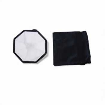 Gambar produk EXSKOF Kamera Flash Diffuser Softbox Octagonal Universal Foldable 20cm - EXS-20