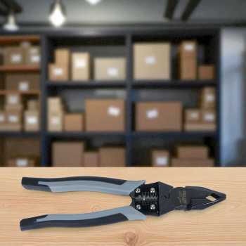 Gambar produk DELIXI Tang Pemotong Kawat CRV Multifungsi Wire Cutter 9 Inch - 2105