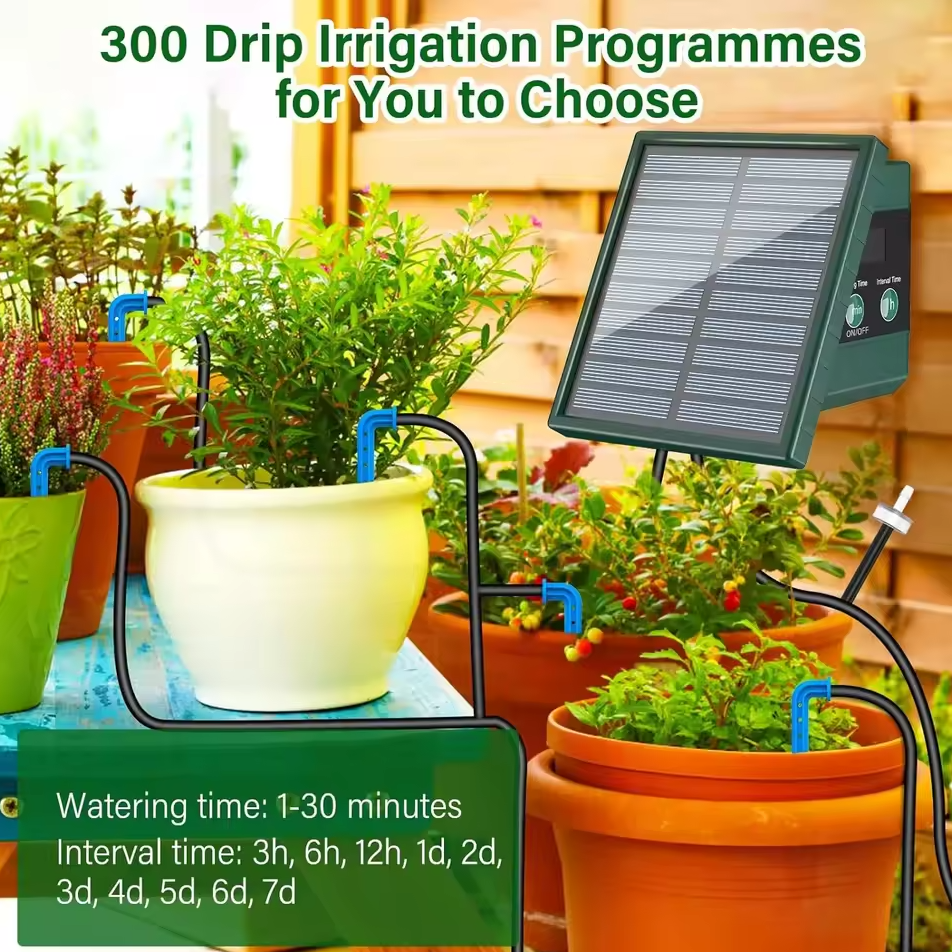 Gambar produk SANON Alat Penyiram Tanaman Otomatis Timer Garden Drip Waterproof - BSV-IC003