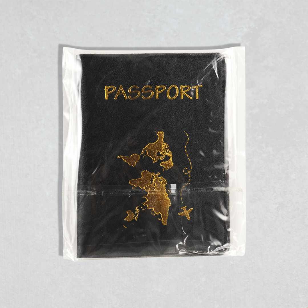 TRASSORY Dompet Passport Cover Case with Luggage Tag Leather PU - PH301 Gambar produk TRASSORY Dompet Passport Cover Case with Luggage Tag Leather PU - PH301