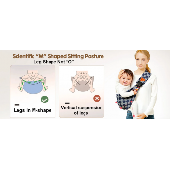 Gambar produk LOPIZ Gendongan Bayi Selempang Samping Portabel Tali Adjustable - LPP4