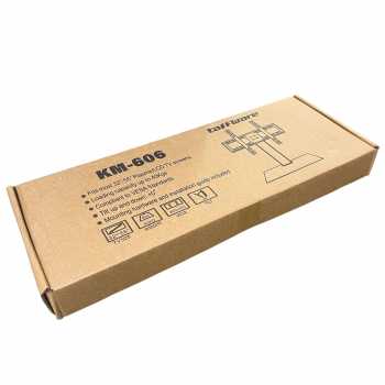 Gambar produk Taffware Bracket TV Tabletop Adjustable VESA 600x400 for 32-55 Inch TV - KM-606