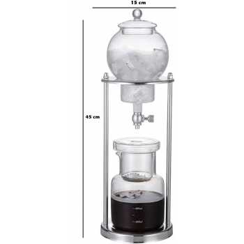 Gambar produk EAKOERS Cold Brew Coffee Maker Classic Ice Dripper Coffee Pot 600ml - AO865