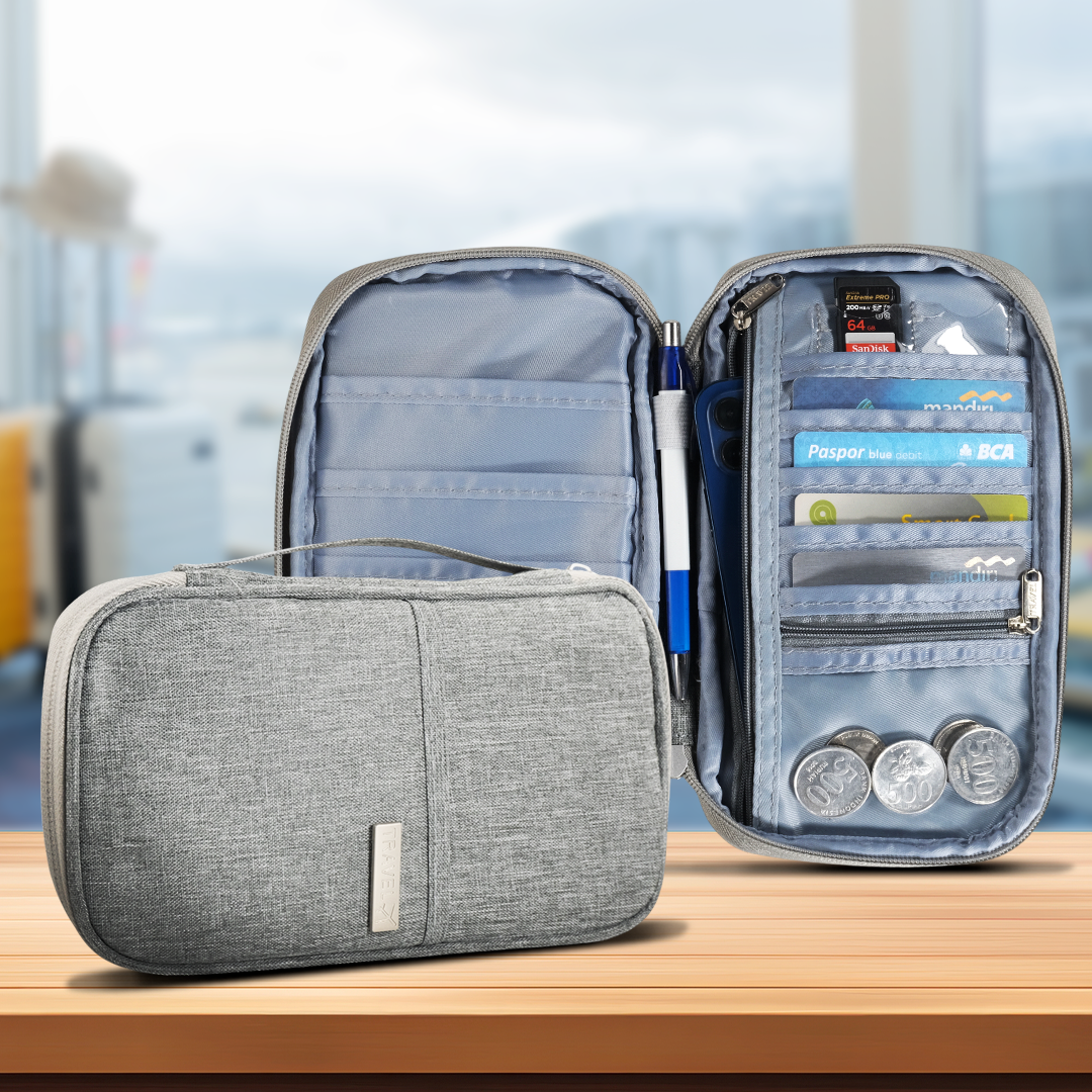 Gambar produk SHEFU Dompet Travel Paspor Card Holder Wallet 14 Slot Waterproof - S210