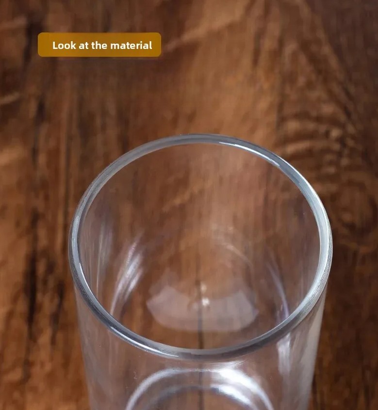 LAYCE Gelas Akrilik Tahan Panas Aesthetic Tea Juice Cup Polycarbonate 455ml - LY-75 Gambar produk LAYCE Gelas Akrilik Tahan Panas Aesthetic Tea Juice Cup Polycarbonate 455ml - LY-75