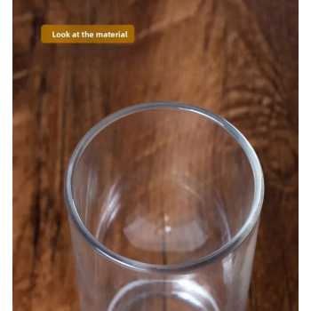 Gambar produk LAYCE Gelas Akrilik Tahan Panas Aesthetic Tea Juice Cup Polycarbonate 180ml - LY-75