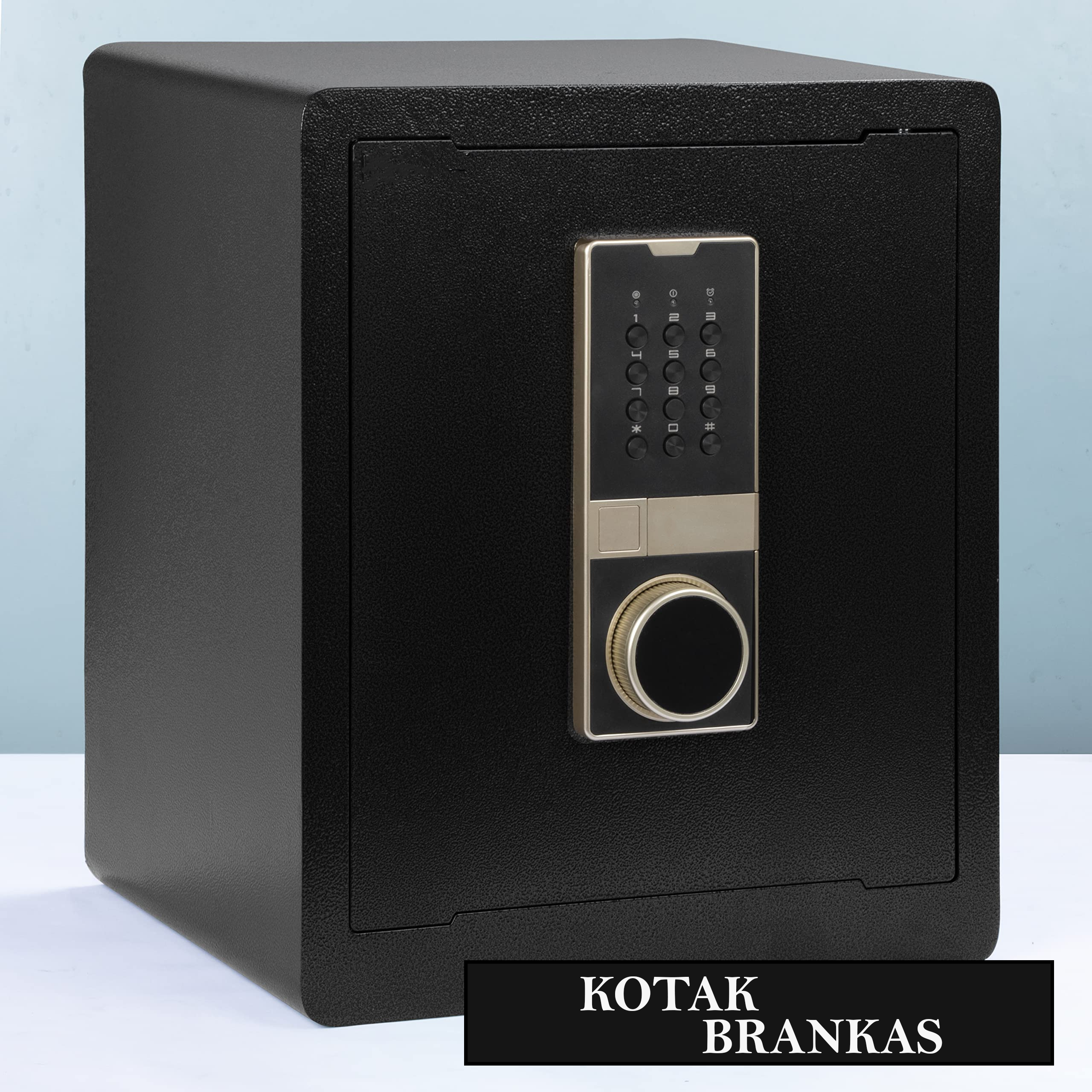 DEY1 Kotak Brankas Dokumen Safe Deposit Box Password 37.5x30x44.5cm - DA01 Gambar produk DEY1 Kotak Brankas Dokumen Safe Deposit Box Password 37.5x30x44.5cm - DA01