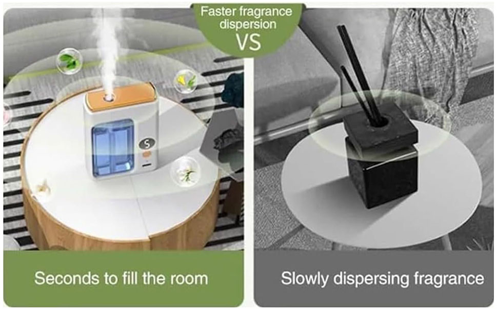 ERRIPE Diffuser Automatic Essential Oil Aromatherapy 5 Speed 50ml With Oil - EP56 Gambar produk ERRIPE Diffuser Automatic Essential Oil Aromatherapy 5 Speed 50ml With Oil - EP56