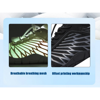 Gambar produk LOPZ Sepatu Lima Jari Outdoor Breathable Hiking Unisex Sports Shoes 37 - L442