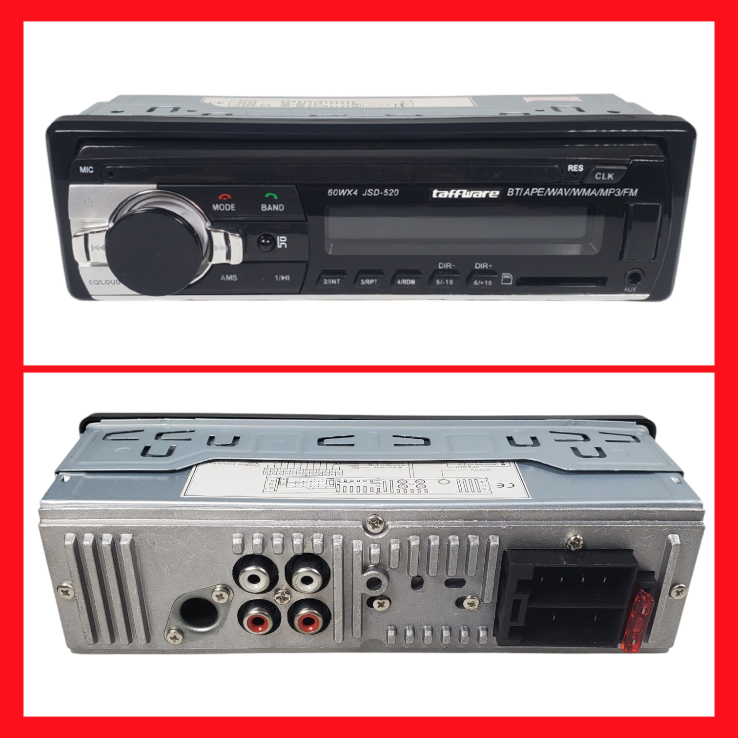 Gambar produk Taffware Tape Mobil Audio MP3 Player Car Bluetooth Hands Free - JSD-520