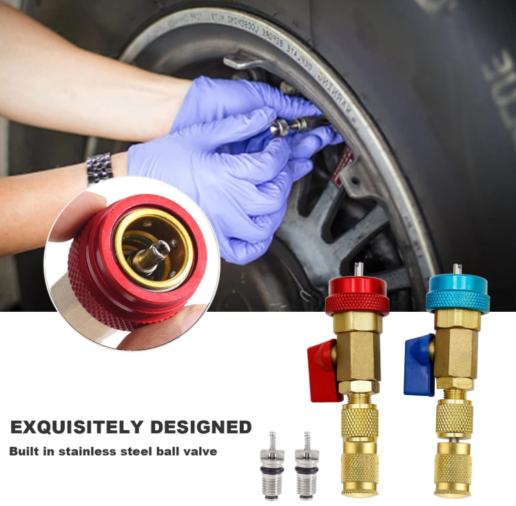 Anule Alat Service AC Mobil Air Conditioning Car Valve For Freon R134a - WZ14 Gambar produk Anule Alat Service AC Mobil Air Conditioning Car Valve For Freon R134a - WZ14