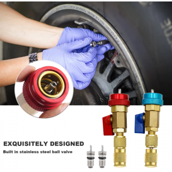 Gambar produk Anule Alat Service AC Mobil Air Conditioning Car Valve For Freon R134a - WZ14