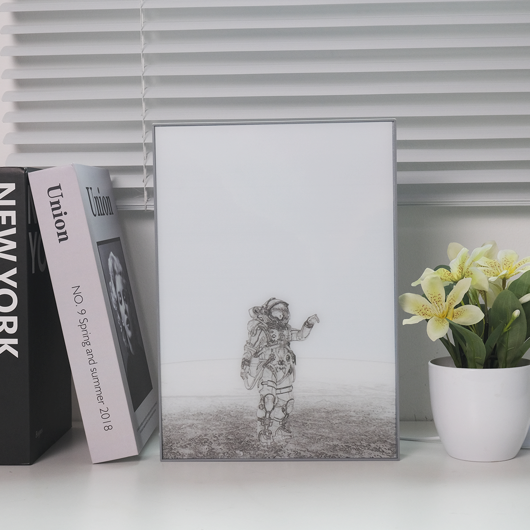 Gambar produk YORYZENG Lampu Meja Hias Lukisan 3in1 Color LED USB 30.5cm Astronaut - YY31