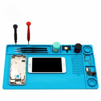 Gambar produk SOONAN Alas Matras Solder Heat Insulation Mat Magnetic 380x210mm - TE-503